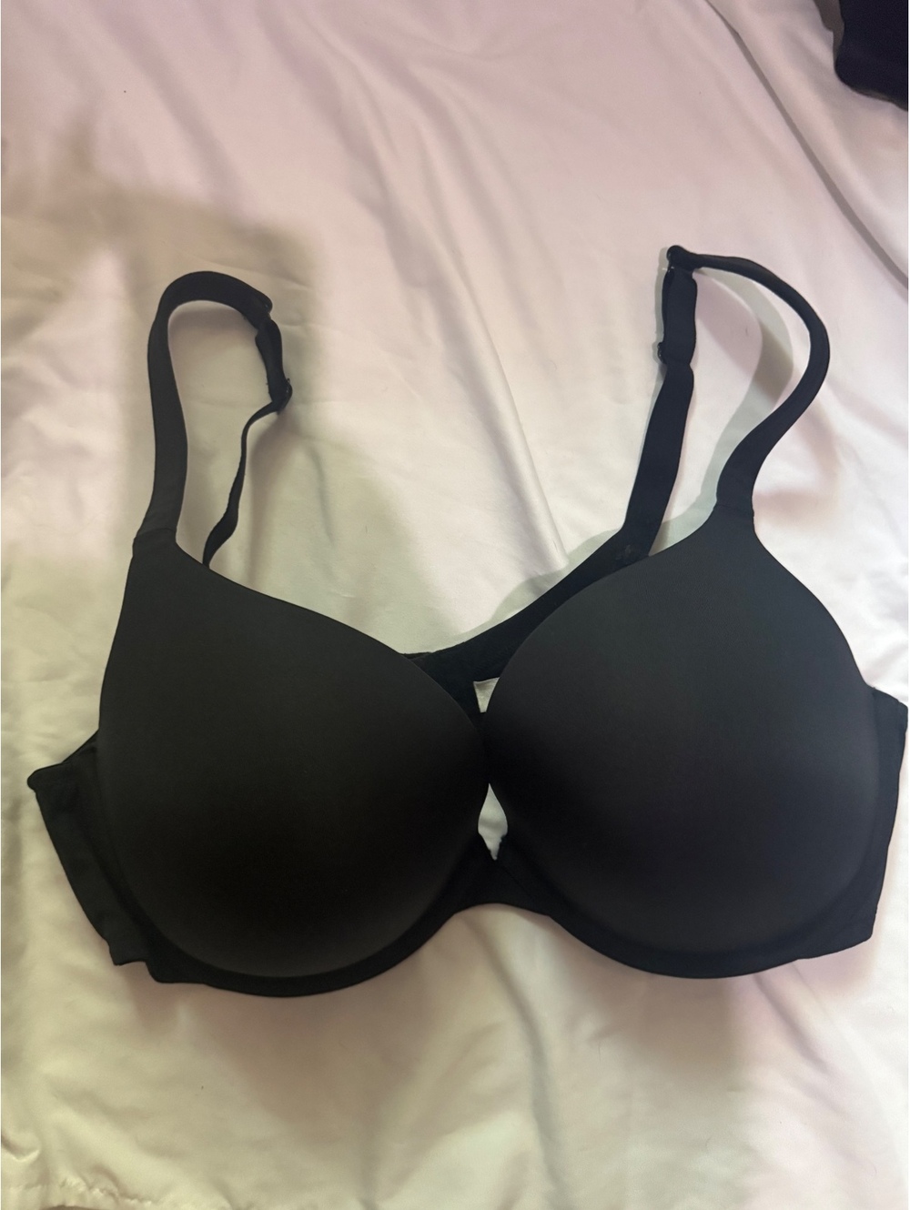 Cacique Lane Bryant Black Full Coverage Underwire Bra 40DD Like New